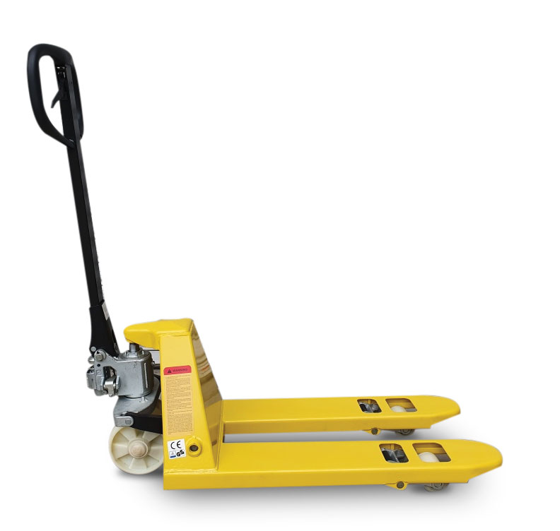 Short pallet truck, 450mm overall fork length, 800x160mm fork (LxW ...
