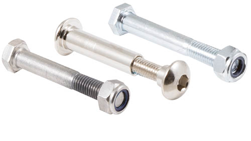 Axles, nuts and bolts