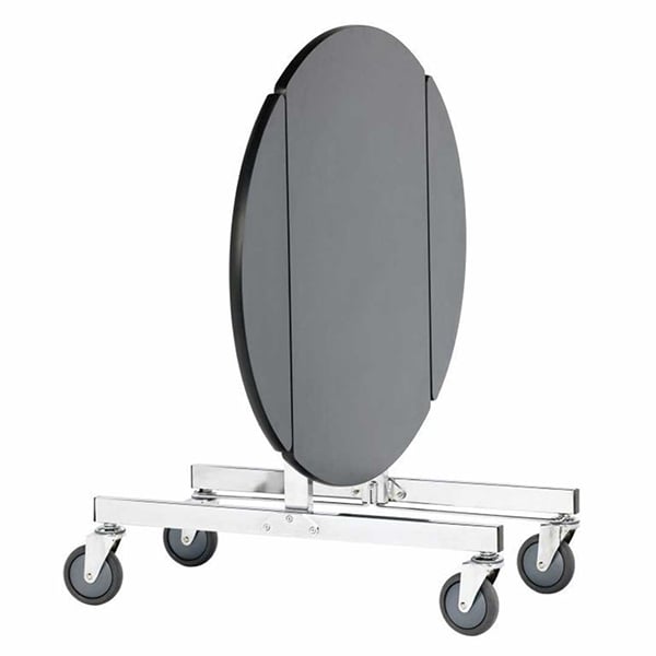 Castors on room service trolley