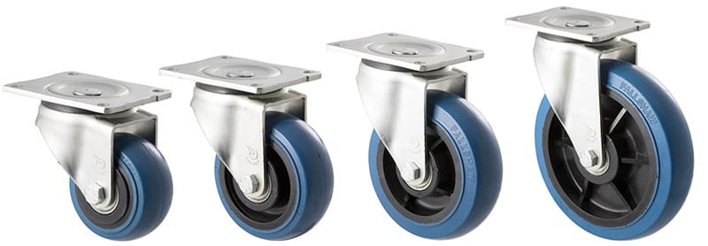 O series forks: Plate with swivel