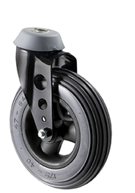 Wheelchair castor