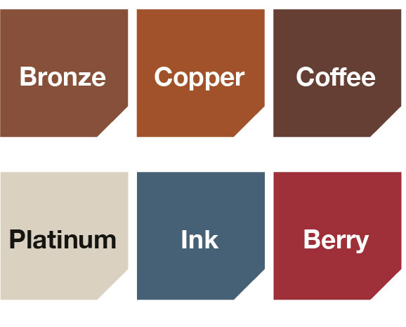 Popular colourways