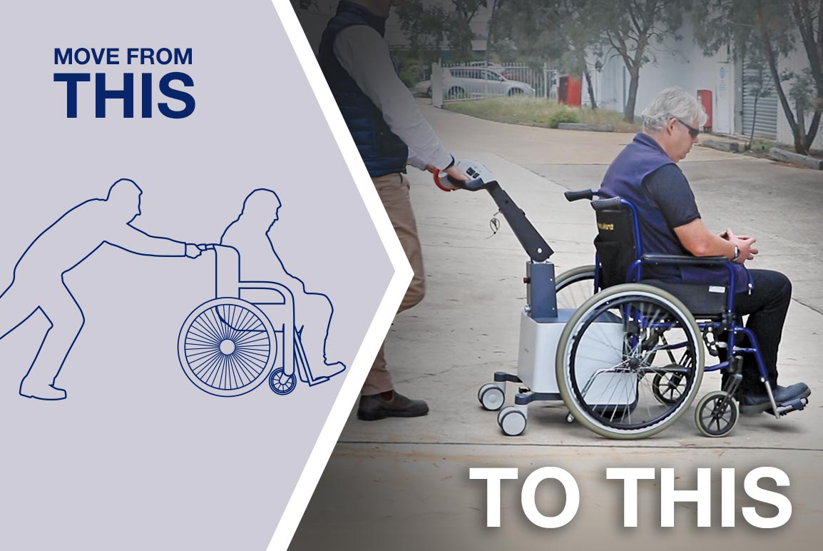 Electrodrive wheelchair movers