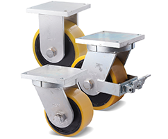 Very heavy duty industrial castors: A Series