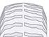 pneumatic wheel: LGG tyre tread