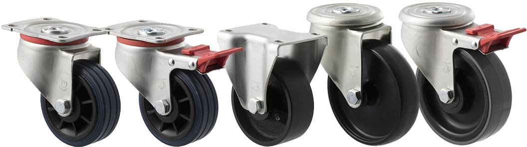 General duty multi-purpose castors - J Series General duty multi-purpose castors - J Series