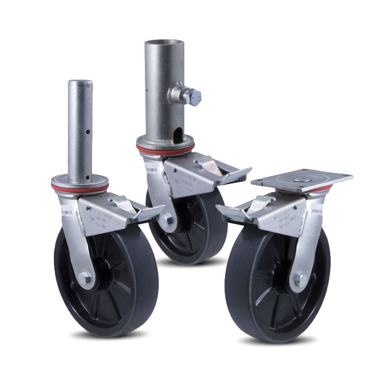 Scaffold castors Australian-made