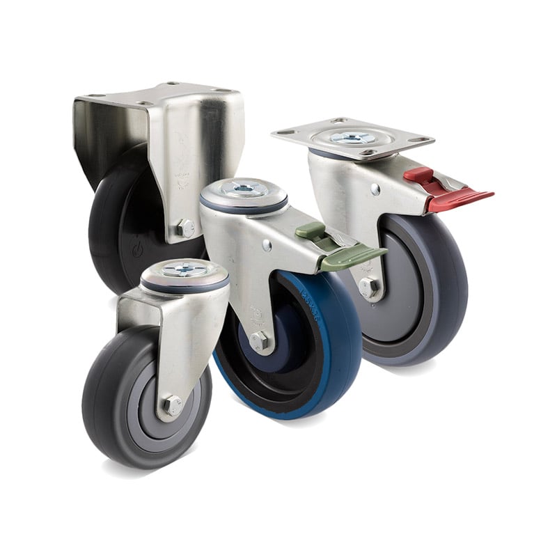 M Series medium duty castors M Series medium duty castors