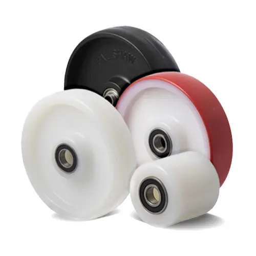 Hard / nylon wheels