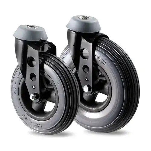 Wheelchair castors