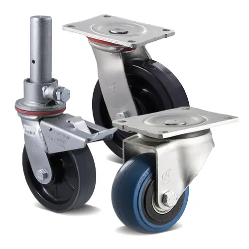 Heavy duty castors 230-600 kg