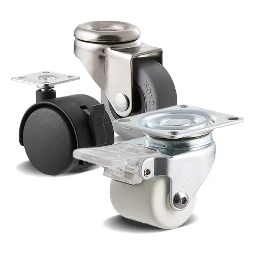 Light duty castors 30-90 kg