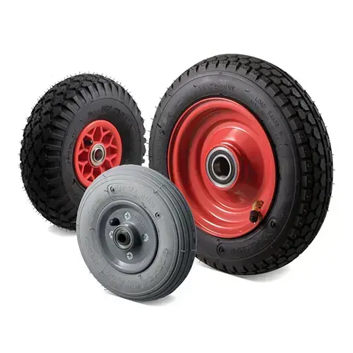 Pneumatic / puncture-proof wheels
