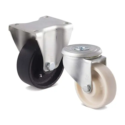 High and low temperature castors 40-250 kg